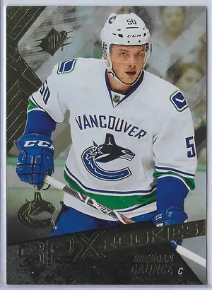 2015-16 SPx #125 Brendan Gaunce RC