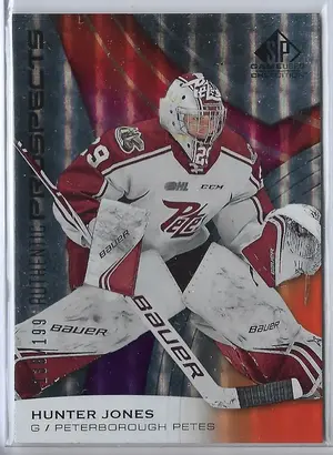 2019-20 SP Game Used CHL (Authentic Prospects) Orange #11 Hunter Jones (138/199) *