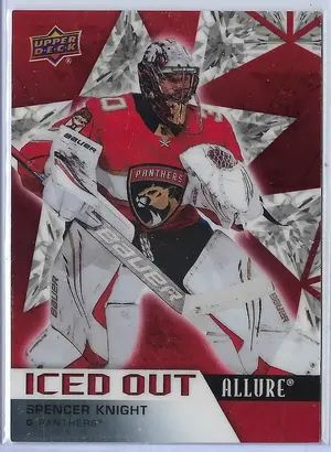 2021-22 Allure Iced Out #IO-20 Spencer Knight