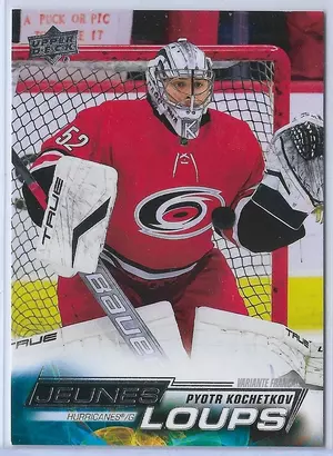 2022-23 Upper Deck Variante Francaise #224 Pyotr Kochetkov (Young Guns / Jeunes Loups)