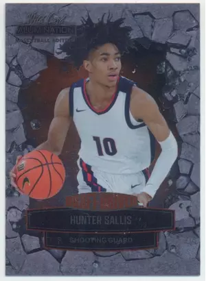 2021-22 Wild Card Alumination - Hunter Sallis #DD-13 Draft Driven