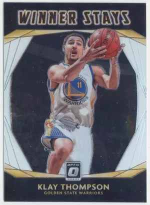 2020-21 Panini Donruss Optic - Klay Thompson #7 Winner Stays