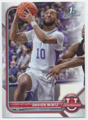 2021-22 Bowman University - Davion Mintz #45