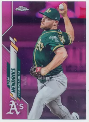2020 Topps Chrome - Liam Hendriks #2 Pink Refractor Parallel