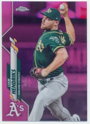 2020 Topps Chrome - Liam Hendriks #2 Pink Refractor Parallel
