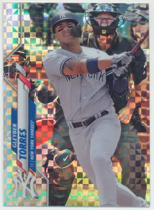 2020 Topps Chrome - Gleyber Torres #45 X-Fractor Parallel