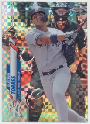 2020 Topps Chrome - Gleyber Torres #45 X-Fractor Parallel