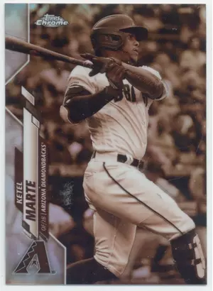 2020 Topps Chrome - Ketel Marte #151 Sepia Refractor Parallel