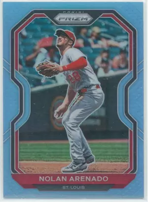 2021 Panini Prizm - Nolan Arenado #76 Carolina Blue Prizm Parallel