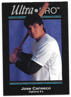 1992 Rembrandt Ultra-Pro Promo #P5 Jose Canseco *