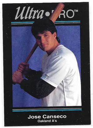 1992 Rembrandt Ultra-Pro Promo #P5 Jose Canseco *