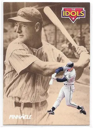 1992 Pinnacle #286 Lou Gehrig & Robin Ventura