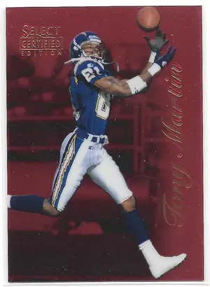 1996 Select Certified Promo Red #7 Tony Martin