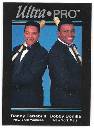 1992 Rembrandt Ultra-Pro Promo #P16 Danny Tartabull & Bobby Bonilla *