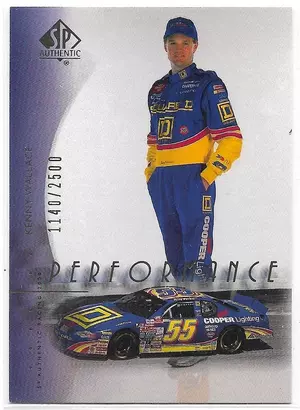 2000 SP Authentic #49 Kenny Wallace (1140/2500)