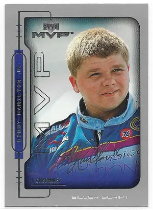 2000 MVP Silver Script #43 Bobby Hamilton Jr.