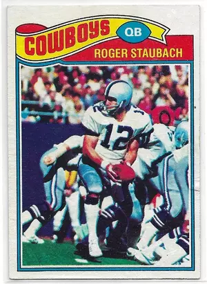 1977 Topps #45 Roger Staubach *