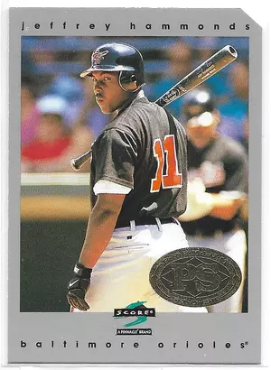 1997 Score Premium Stock Promo #205 Jeffrey Hammonds