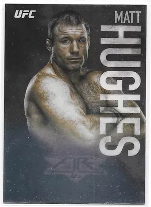 2017 Topps UFC Chrome Fire #UF-MH Matt Hughes