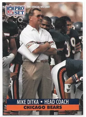 1991 Pro Set #108 Mike Ditka