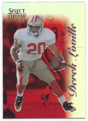 1996 Select Certified Promo Mirror Red #18 Derek Loville