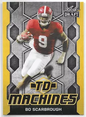 2018 Leaf Draft TD Machines #TD-02 Bo Scarbrough