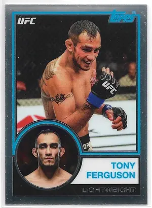 2018 Topps UFC Chrome 1983 Topps #UFC83-TF Tony Ferguson