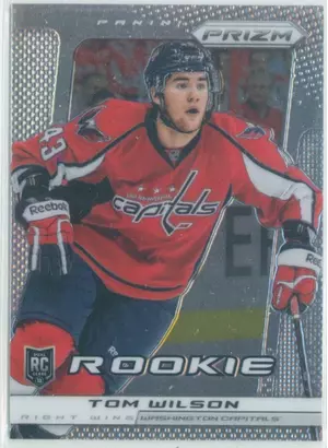 2013-14 PANINI PRIZM - TOM WILSON #297 ROOKIE