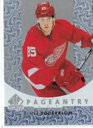 2022-23 UD SP Authentic Pageantry Silver Elmer Soderblom