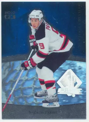 2007-08 SP AUTHENTIC - ZACH PARISE #FX42 HOLO FX