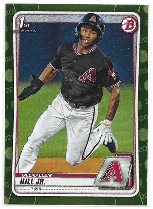 2020 Bowman Prospects Camo #BP-59 Glenallen Hill Jr. (1st)