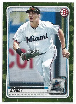 2020 Bowman Prospects Camo #BP-116 J.J. Bleday
