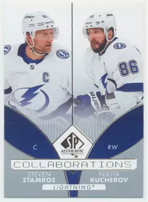 2022-23 SP AUTHENTIC - STEVEN STAMKOS/NIKITA KUCHEROV #C-16 COLLABORATIONS