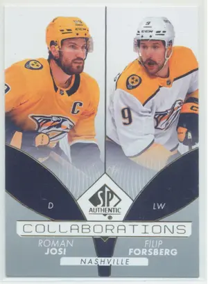 2022-23 SP AUTHENTIC - ROMAN JOSI/FILIP FORSBERG #C-20 COLLABORATIONS