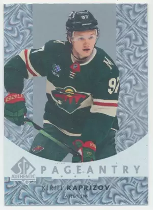 2022-23 SP AUTHENTIC - KIRILL KAPRIZOV #P-10 PAGEANTRY