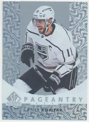 2022-23 SP AUTHENTIC - ANZE KOPITAR #P-11 PAGEANTRY