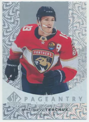 2022-23 SP AUTHENTIC - MATTHEW TKACHUK #P-28 PAGEANTRY