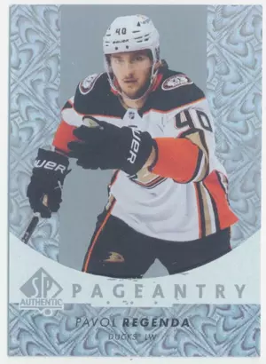 2022-23 SP AUTHENTIC - PAVOL REGENDA #P-80 PAGEANTRY