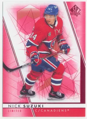 2022-23 SP AUTHENTIC - NICK SUZUKI #14 LIMITED RED