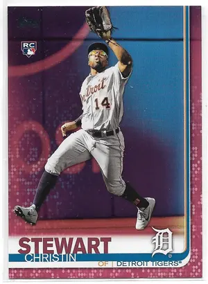 2019 Topps Mother's Day Pink #672 Christin Stewart (17/50)