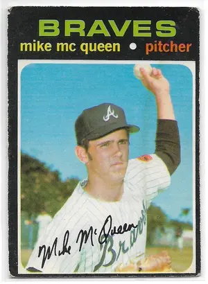 1971 O-Pee-Chee #8 Mike McQueen *