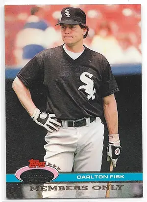 1991 Stadium Club Members Only #14 Carlton Fisk