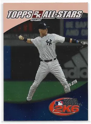2006 Topps 2K All-Stars #1 Derek Jeter
