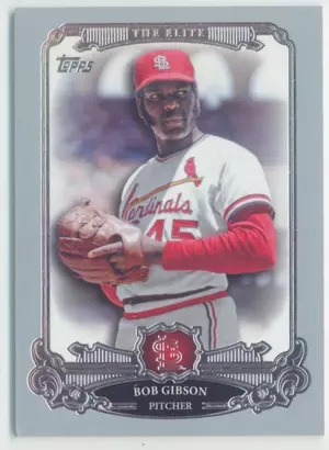 2013 Topps - Bob Gibson #TE-12 The Elite