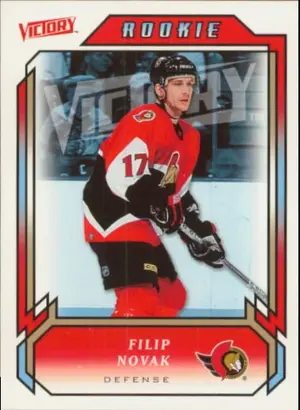 2006-07 VICTORY - FILIP NOVAK #211 ROOKIE