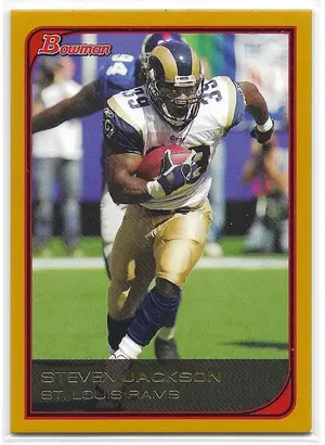 2006 Bowman Gold #58 Steven Jackson
