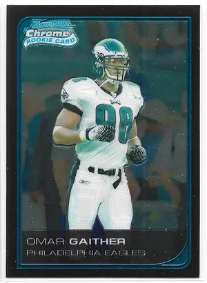 2006 Bowman Chrome #39 Omar Gaither RC