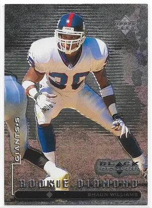 1998 Black Diamond Rookie Edition #101 Shaun Williams RC