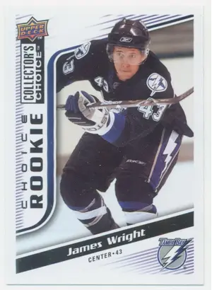 2009-10 COLLECTOR'S CHOICE - JAMES WRIGHT #291 CHOICE ROOKIES