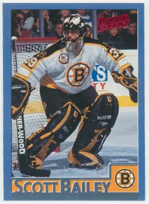 1995-96 BOWMAN - SCOTT BAILEY #158 ROOKIE